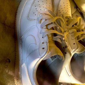 Nike Air Force one size 9 1/2 all white worn a couple times